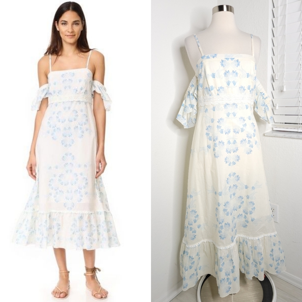 ATHENA PROCOPIOU Morning Mist Hippie Dress 4.